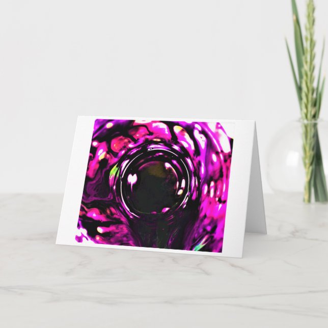 Abstrakt Färg Study 391, kort (Framsida)