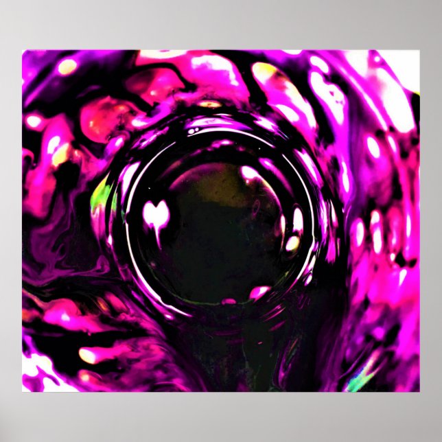 Abstrakt Färg Study 391 Poster (Framsidan)