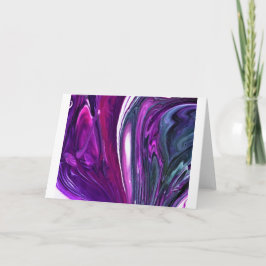 Abstrakt Färg Study 397, kort