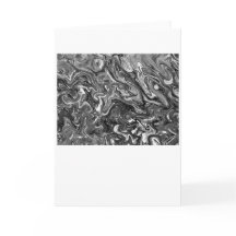 Abstrakt Färg Study 427 / Noir, kort