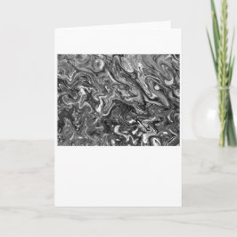 Abstrakt Färg Study 427 / Noir, kort