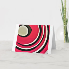 Abstrakt Färg Study 429, kort