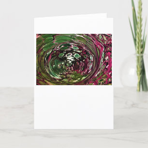 Abstrakt Färg Study 433, kort