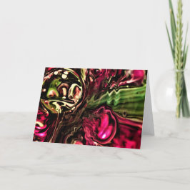 Abstrakt Färg Study 434, kort