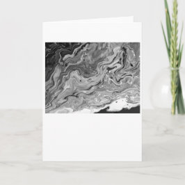 Abstrakt Färg Study 442 / Noir, kort