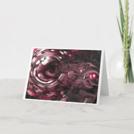 Abstrakt Färg Study 443, kort