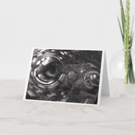 Abstrakt Färg Study 443 / Noir, kort