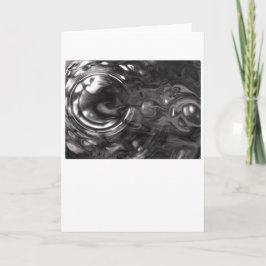 Abstrakt Färg Study 443 / Noir, kort