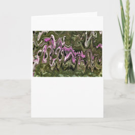 Abstrakt Färg Study 466, kort