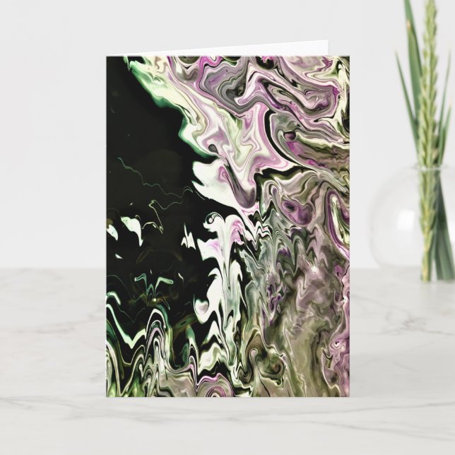 Abstrakt Färg Study 471, kort (Framsida)