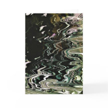 Abstrakt Färg Study 472, kort