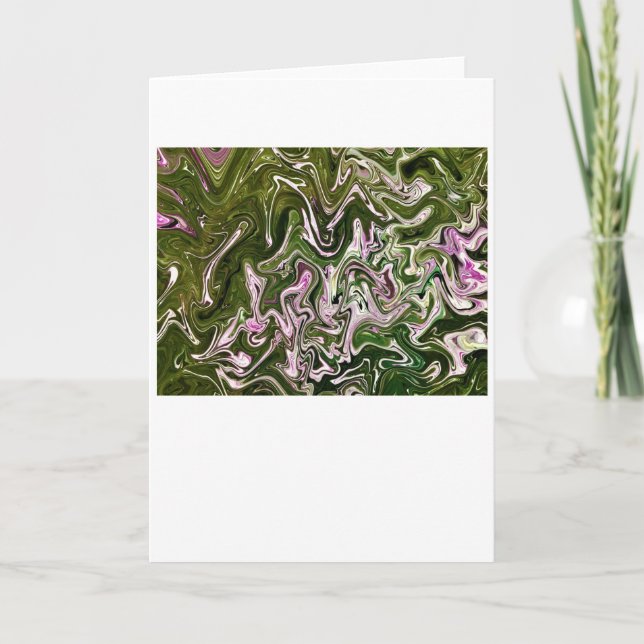 Abstrakt Färg Study 485, kort (Framsida)