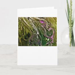 Abstrakt Färg Study 500, kort