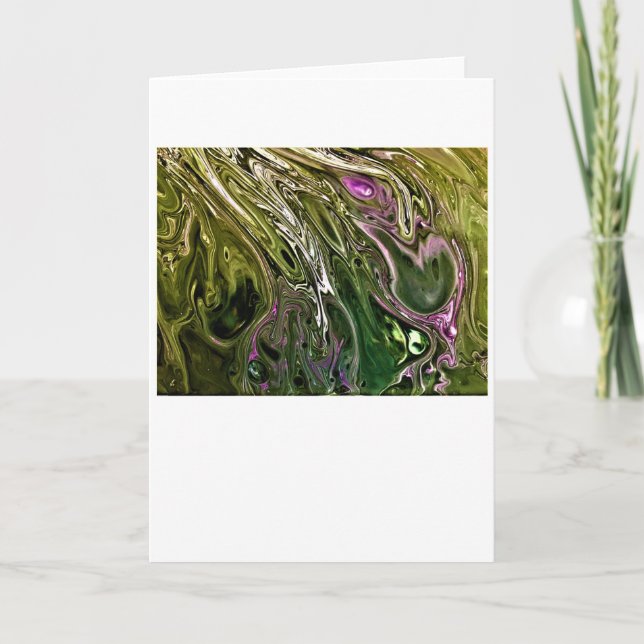 Abstrakt Färg Study 500, kort (Framsida)