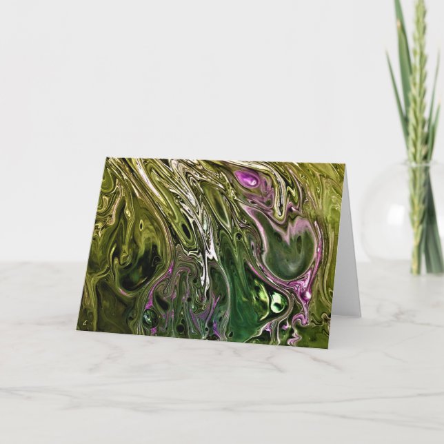 Abstrakt Färg Study 500, kort (Framsida)