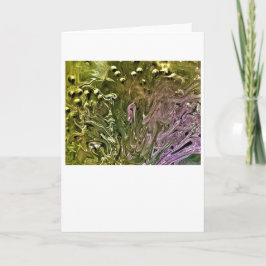 Abstrakt Färg Study 501, kort