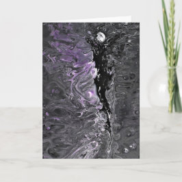 Abstrakt Färg Study 503, kort