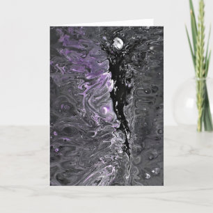 Abstrakt Färg Study 503, kort