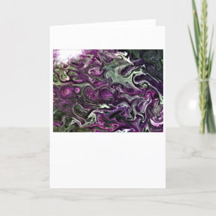 Abstrakt Färg Study 506, kort