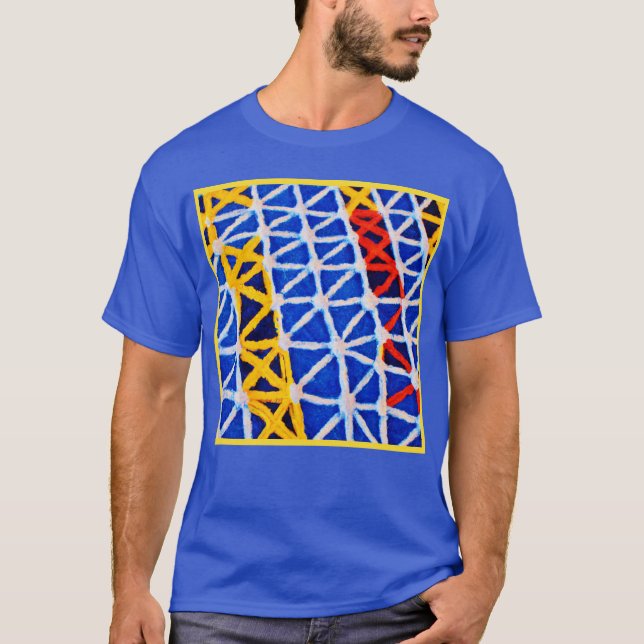 Abstrakt Färg T Shirt (Framsida)