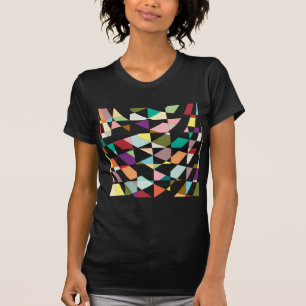 Abstrakt Färg-tekoner T Shirt