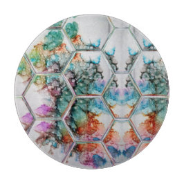 Abstrakt Färgämnet alkohol bläck art