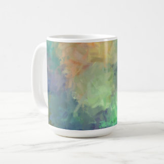 Abstrakt Färgfärg #5 Kaffemugg