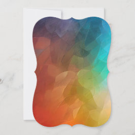 Abstrakt Färgflöde i former