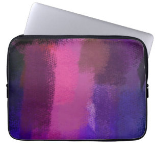 Abstrakt Färgfull Abstrakt Artikel 11 Laptop Sleeve