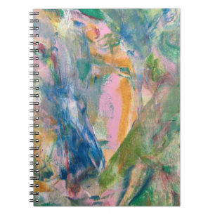 Abstrakt Färgfull bärbar dator Artsy Dream Journal Anteckningsbok