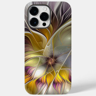 Abstrakt Färgfull Fantasy Flower Modern Fractal