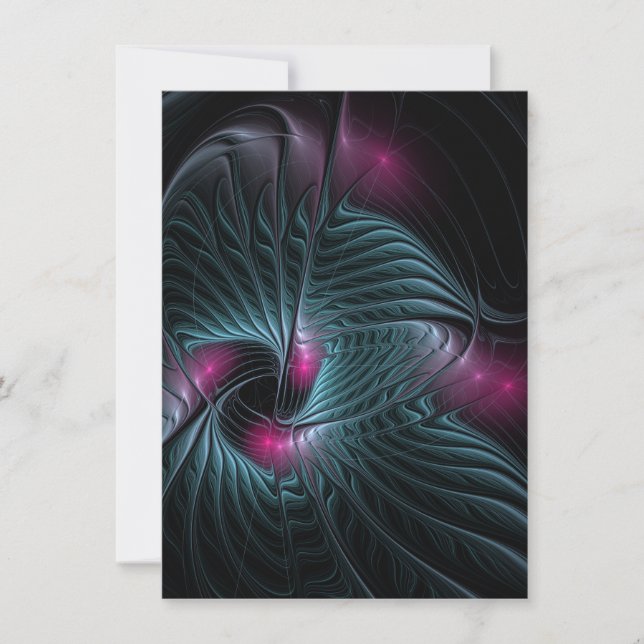 Abstrakt Färgfylld fantasy Fractal (Framsida)