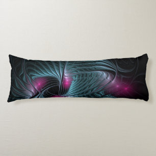 Abstrakt Färgfylld fantasy Fractal Acrylic Print Kroppskudde