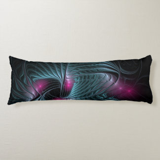 Abstrakt Färgfylld fantasy Fractal Acrylic Print Kroppskudde