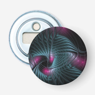 Abstrakt Färgfylld fantasy Fractal Flasköppnare
