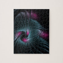 Abstrakt Färgfylld fantasy Fractal 