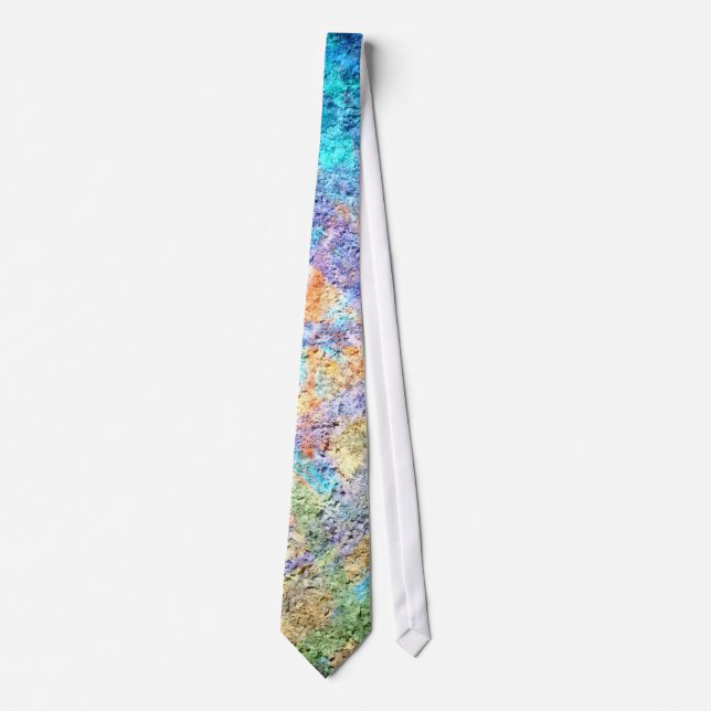 Abstrakt färgkonst #57 slips (Framsida)