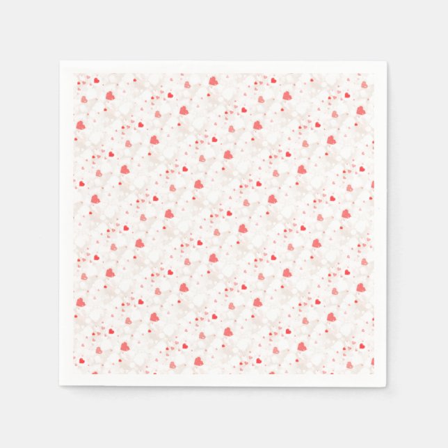 Abstrakt Färgkulor Mönster Pappersservett (Framsidan)