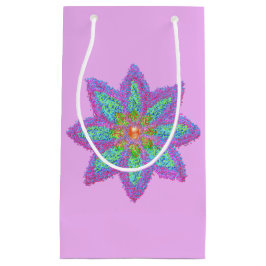 Abstrakt färglös blomma Eid