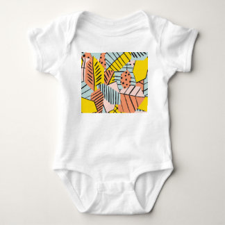 Abstrakt färglöst löv, naturen mönster. t shirt