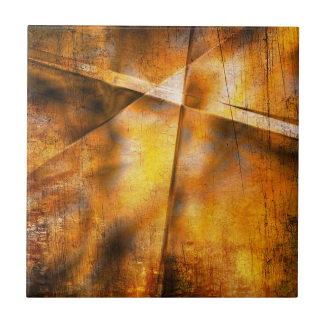 abstrakt färgrik bakgrund för konst kakelplatta (Framsidan)