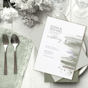 Abstrakt Färgstreck Bröllop ID886