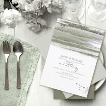 Abstrakt Färgstreck Bröllop V2 ID886