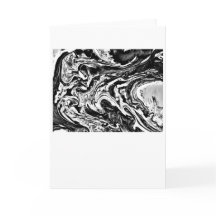 Abstrakt färgstudie 16 / Noir, kort