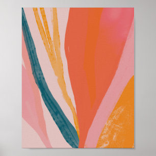 Abstrakt Fauna Poster
