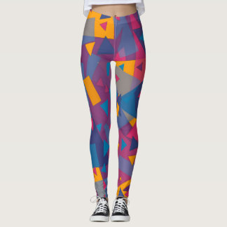 Abstrakt Fiesta #4 Leggings