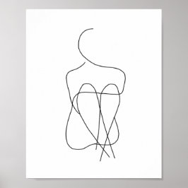 ABSTRAKT FIGUR 1 POSTER