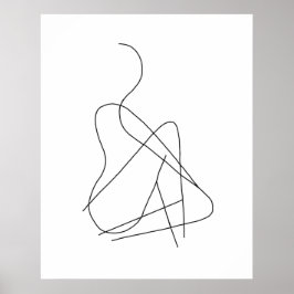 ABSTRAKT FIGUR 2 POSTER