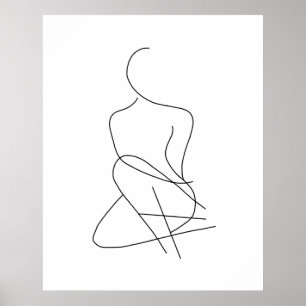 ABSTRAKT FIGUR 3 POSTER