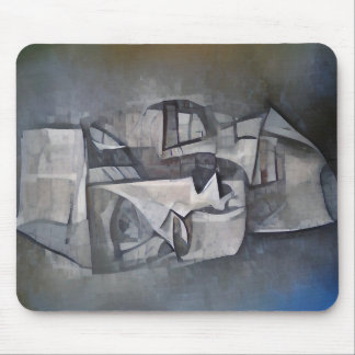 Abstrakt figur musmatta